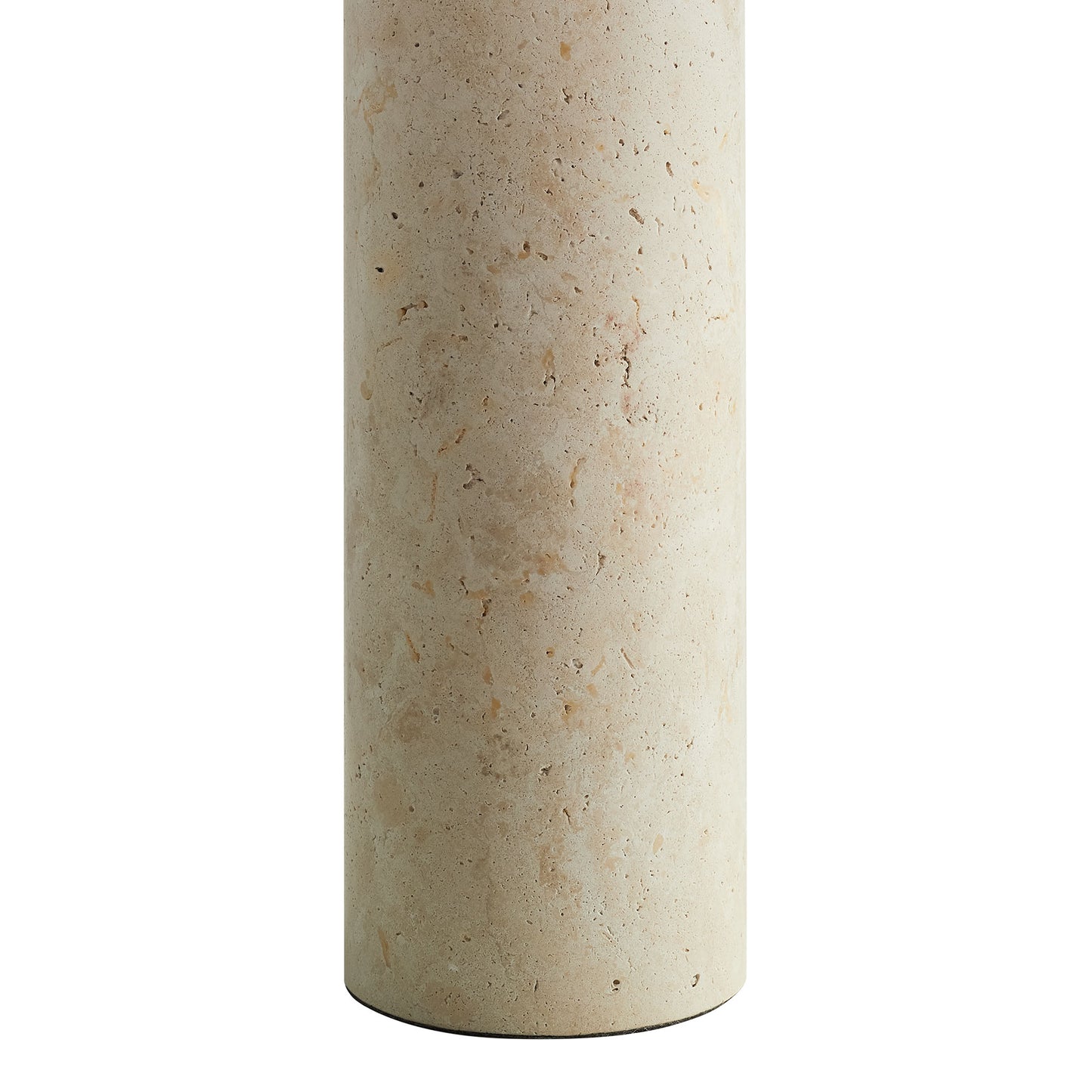 Zenith Travertine Table Lamp With Fabric Drum Shade by Modway | Table Lamps | Modishstore - 4