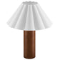 Flora Wood Table Lamp With Pleated Petal Shade by Modway | Table Lamps | Modishstore - 2