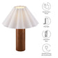 Flora Wood Table Lamp With Pleated Petal Shade by Modway | Table Lamps | Modishstore - 11