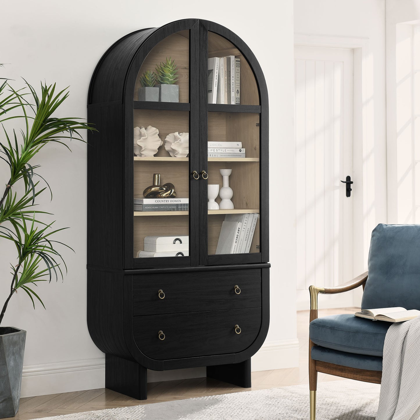 Nyx Arched Display Cabinet by Modway | Cabinets | Modishstore - 9
