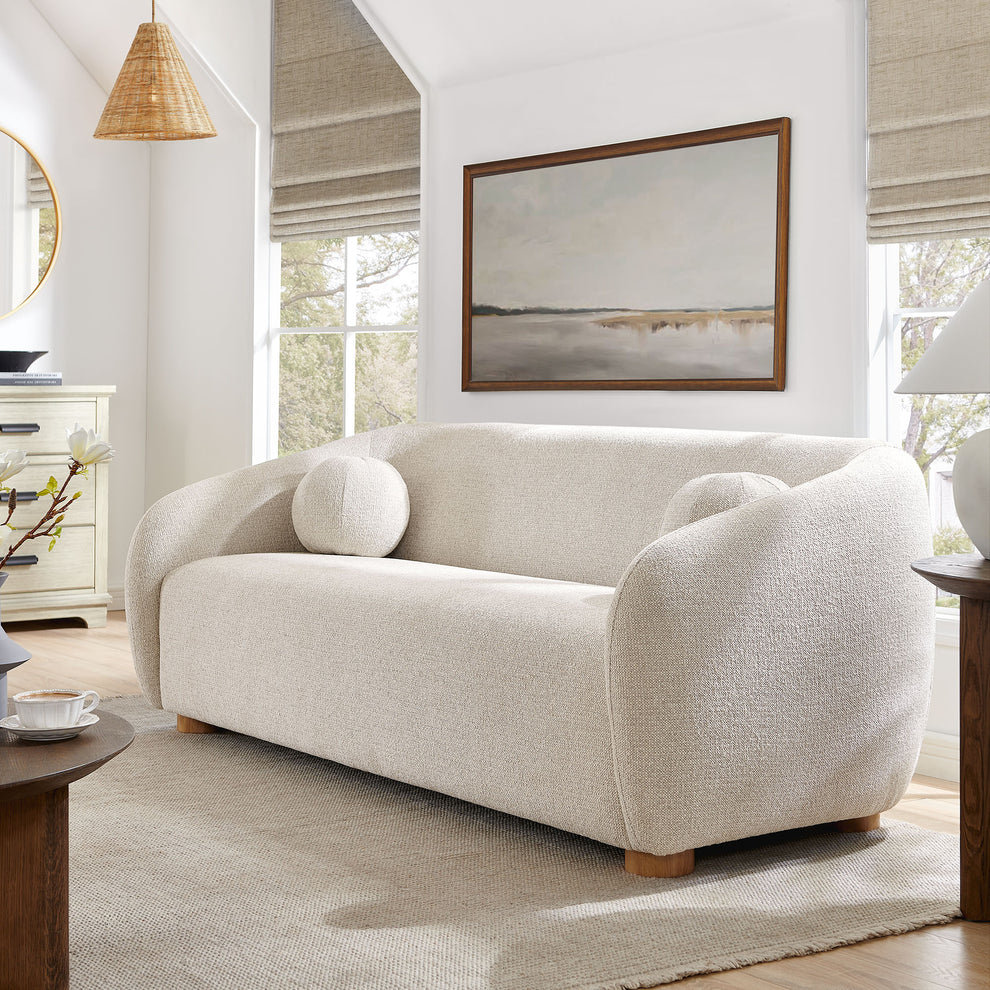 Holland 85" Chenille Fabric Sofa by Modway | Sofas | Modishstore - 1