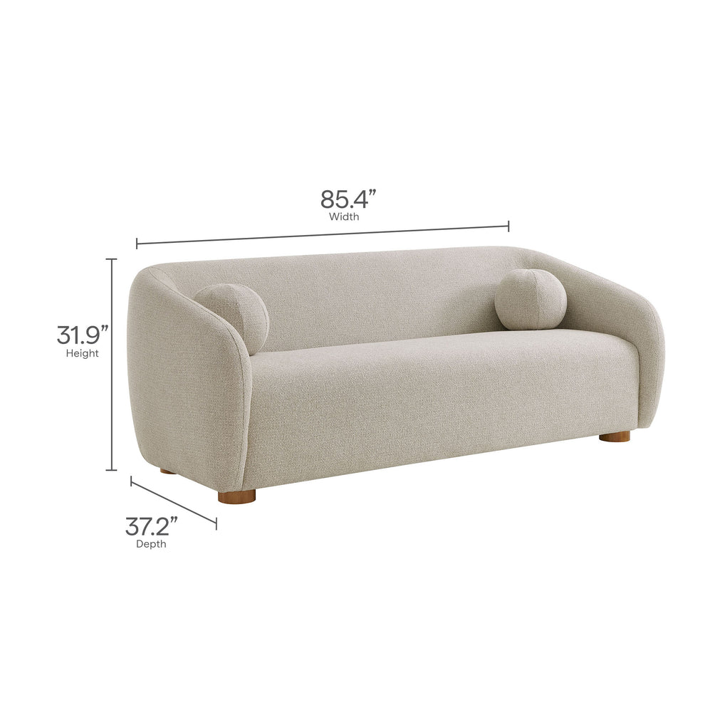 Holland 85" Chenille Fabric Sofa by Modway | Sofas | Modishstore - 9