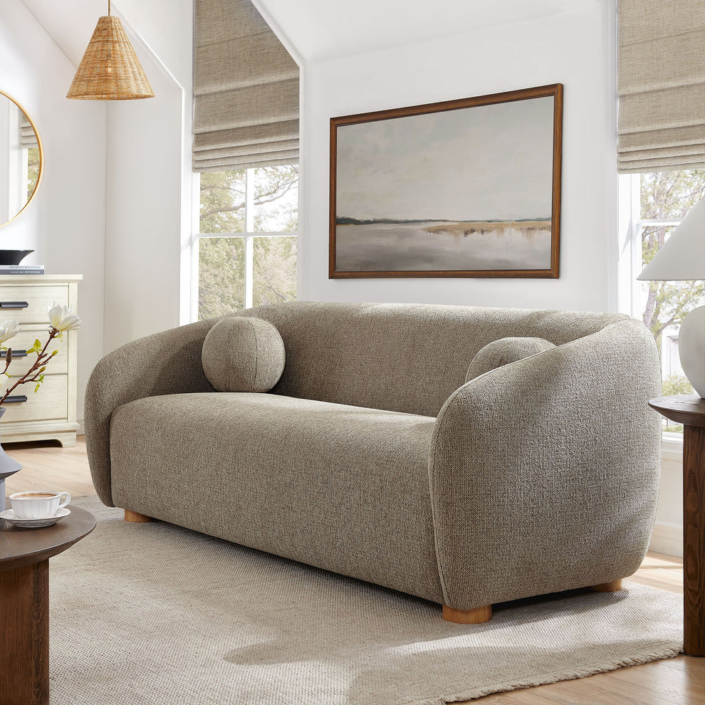 Holland 85" Chenille Fabric Sofa by Modway | Sofas | Modishstore - 27