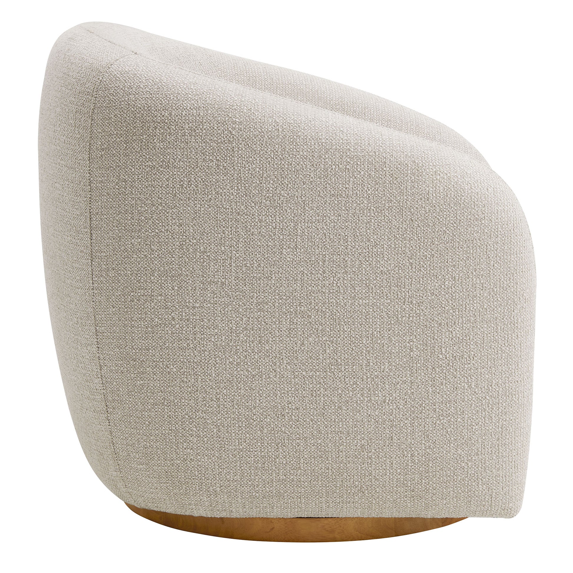 Holland Swivel Chenille Fabric Armchair by Modway | Armchairs | Modishstore - 3