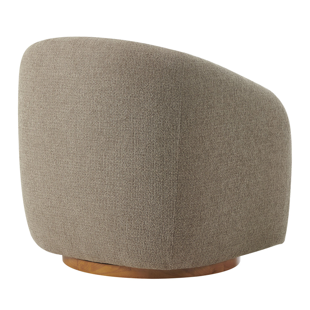 Holland Swivel Chenille Fabric Armchair by Modway | Armchairs | Modishstore - 23