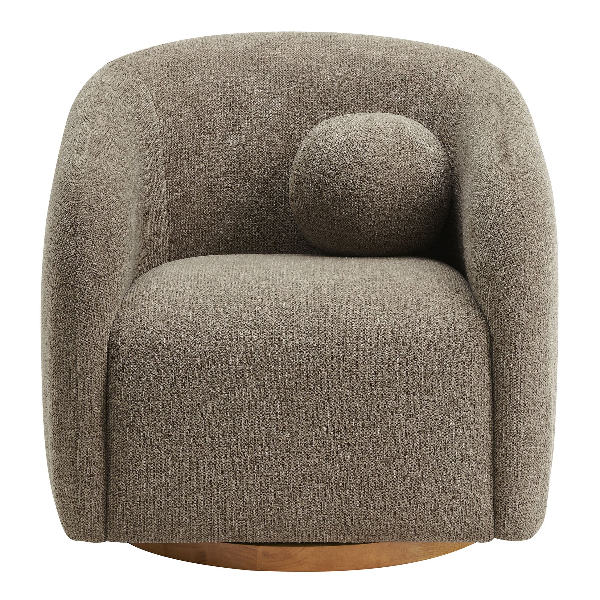 Holland Swivel Chenille Fabric Armchair by Modway | Armchairs | Modishstore - 24