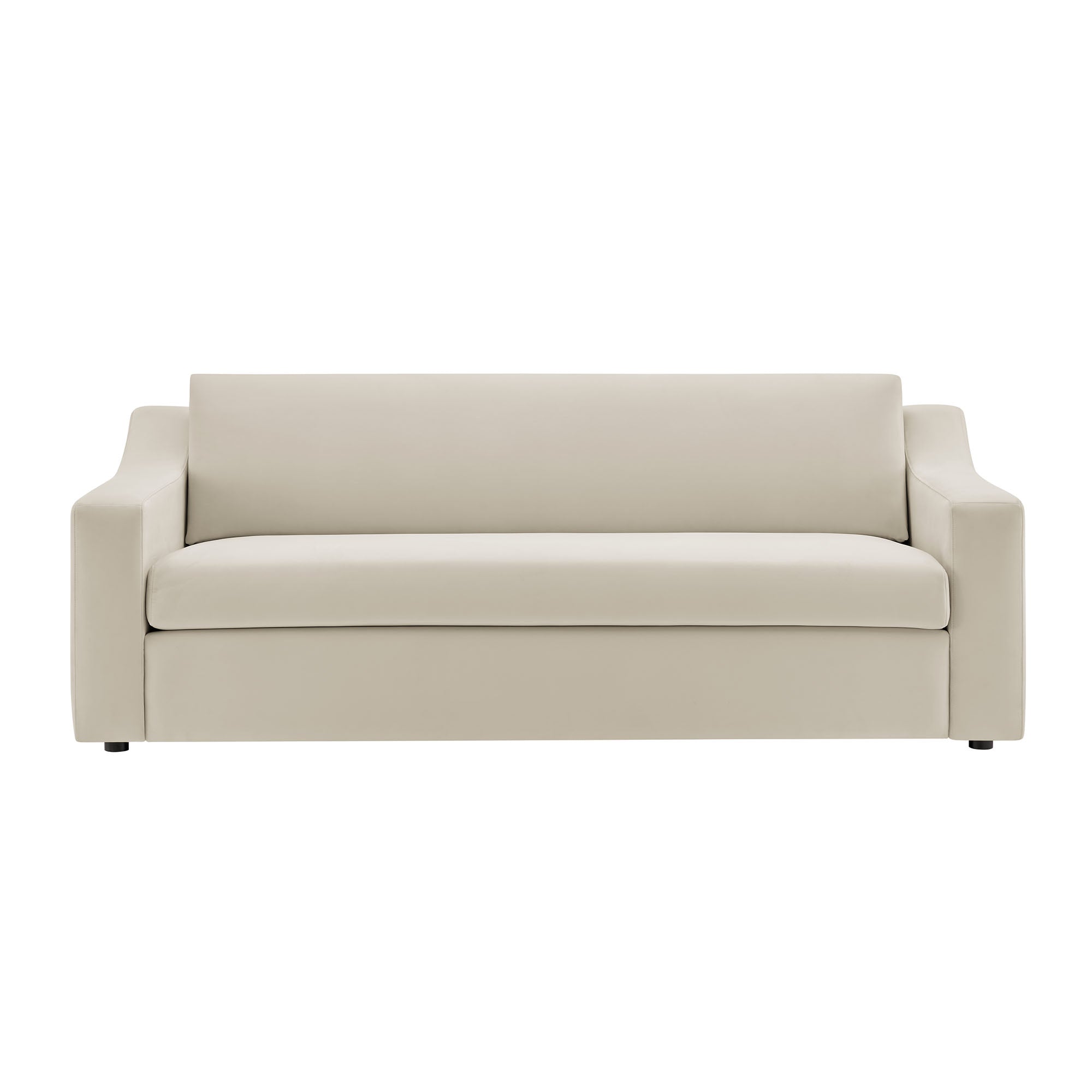 Liora Performance Velvet Sofa - Thumbnail 4