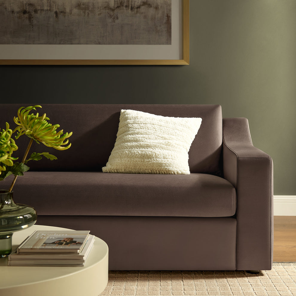 Liora Performance Velvet Sofa by Modway | Sofas | Modishstore - 24