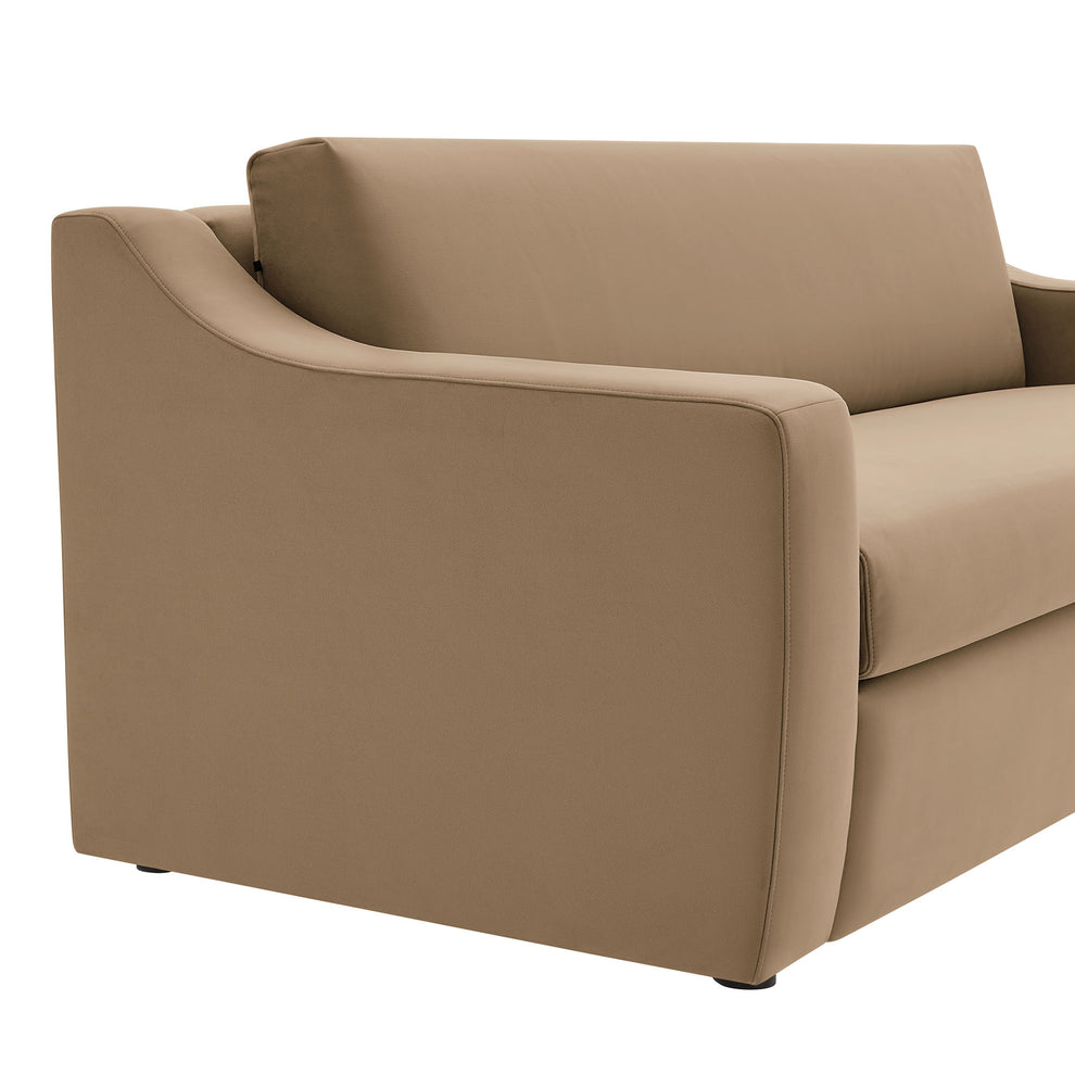 Liora Performance Velvet Sofa by Modway | Sofas | Modishstore - 32