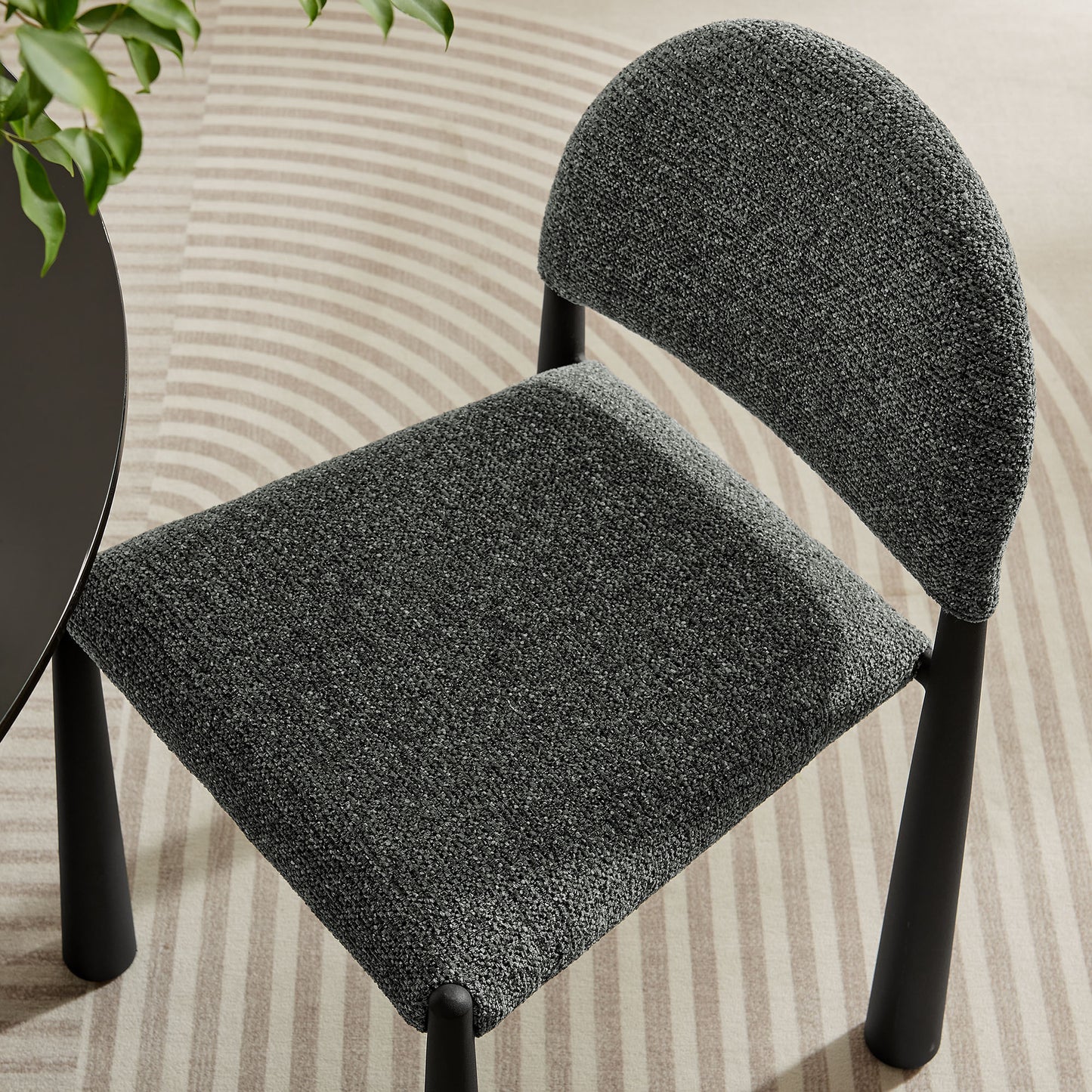 Hayley Upholstered Fabric Dining Side Chair by Modway | Side Chairs | Modishstore - 7