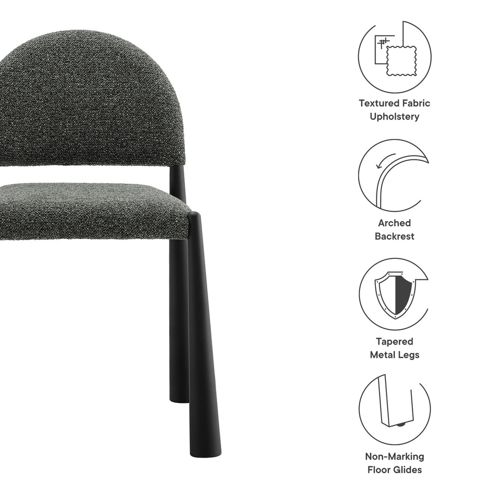 Hayley Upholstered Fabric Dining Side Chair by Modway | Side Chairs | Modishstore - 8