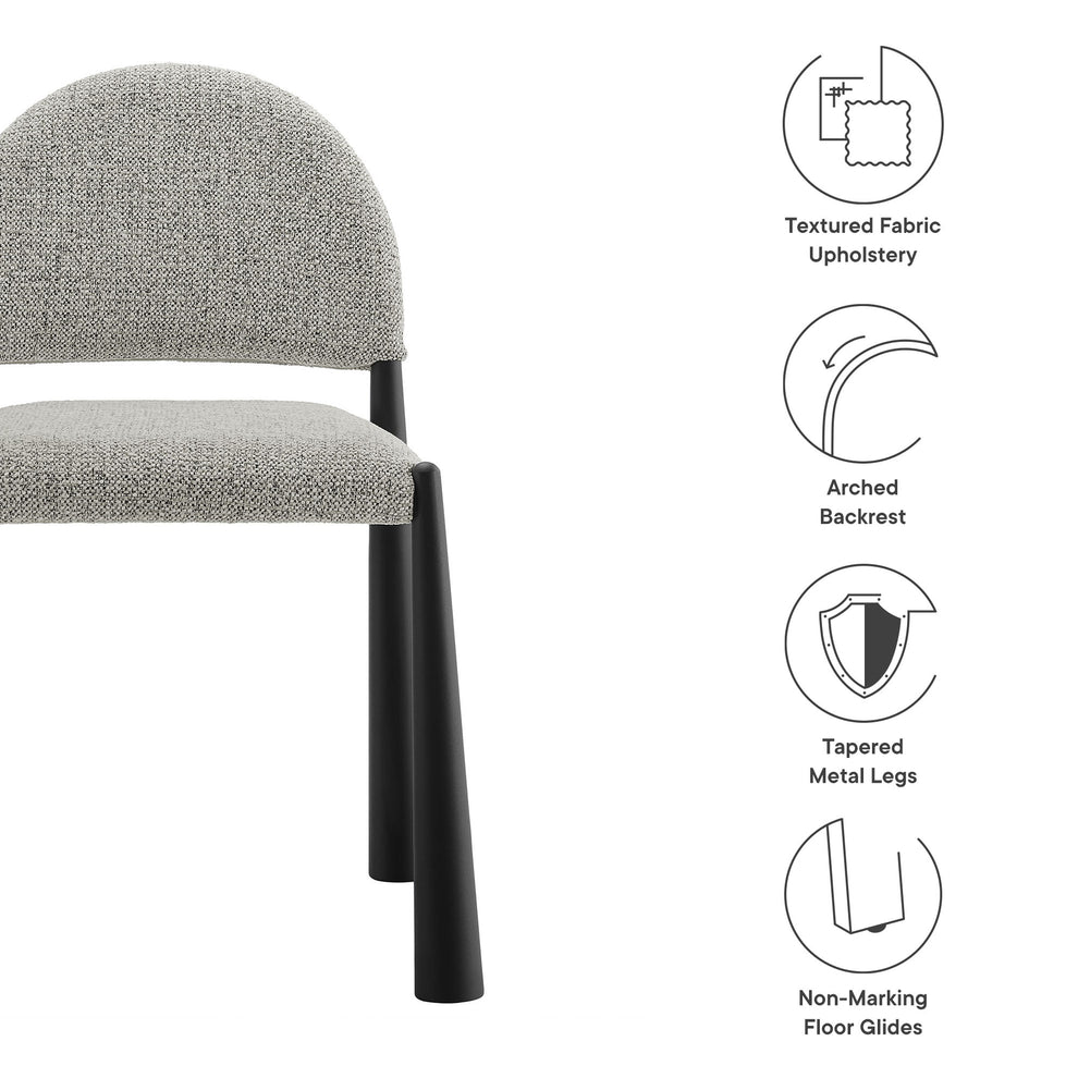 Hayley Upholstered Fabric Dining Side Chair by Modway | Side Chairs | Modishstore - 18