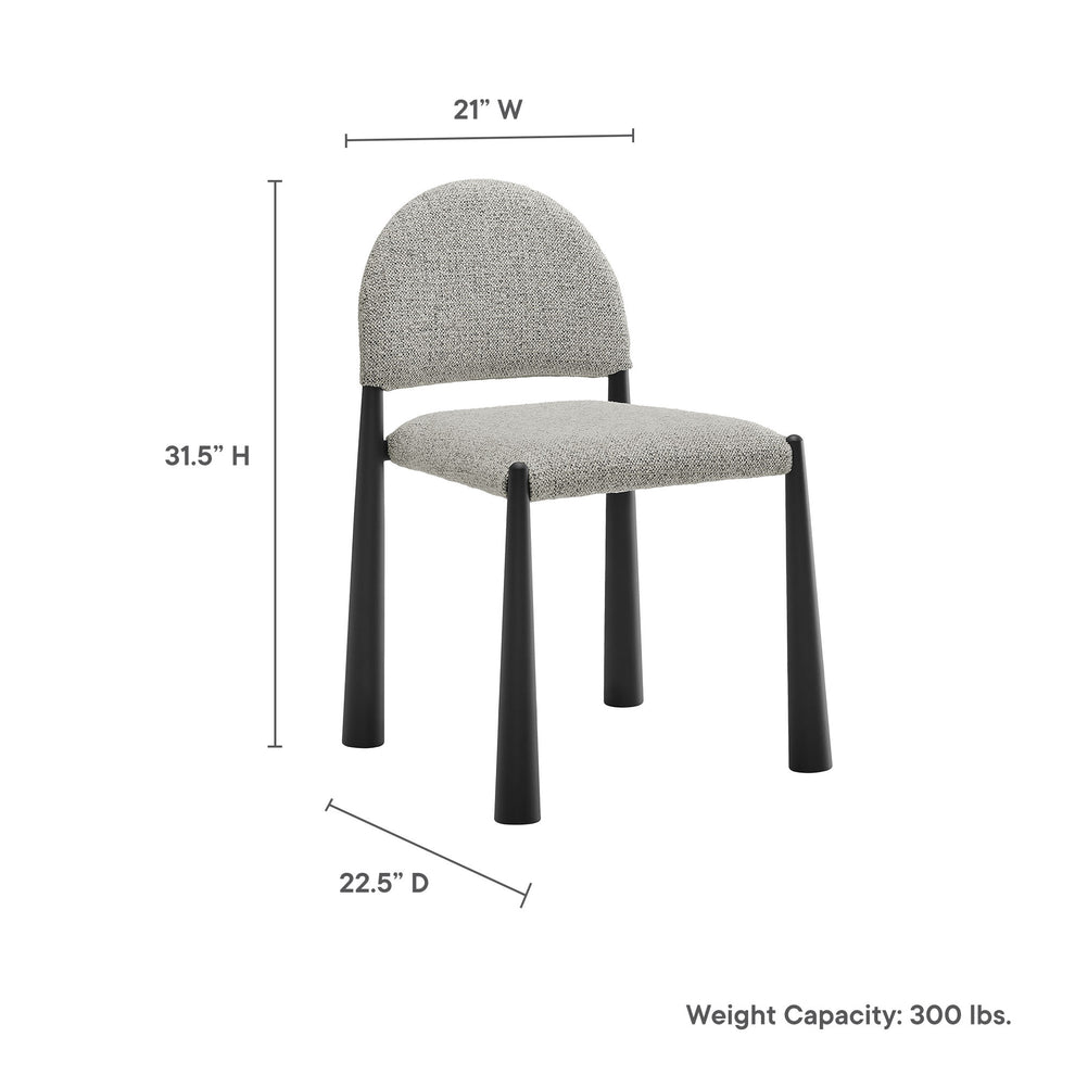 Hayley Upholstered Fabric Dining Side Chair by Modway | Side Chairs | Modishstore - 19