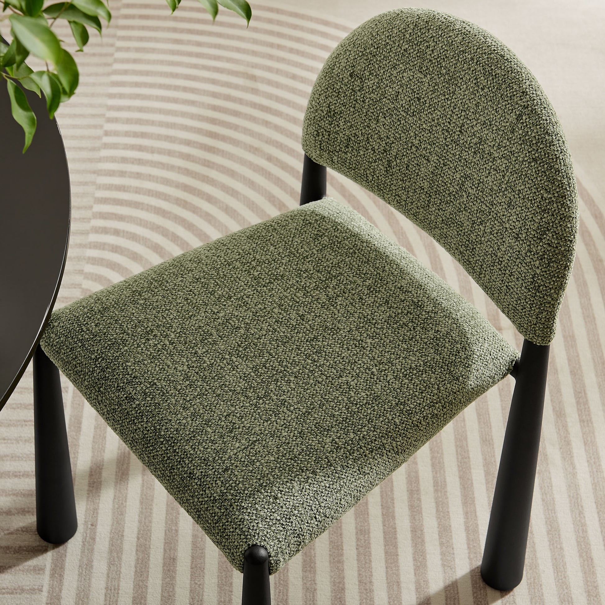 Hayley Upholstered Fabric Dining Side Chair by Modway | Side Chairs | Modishstore - 36