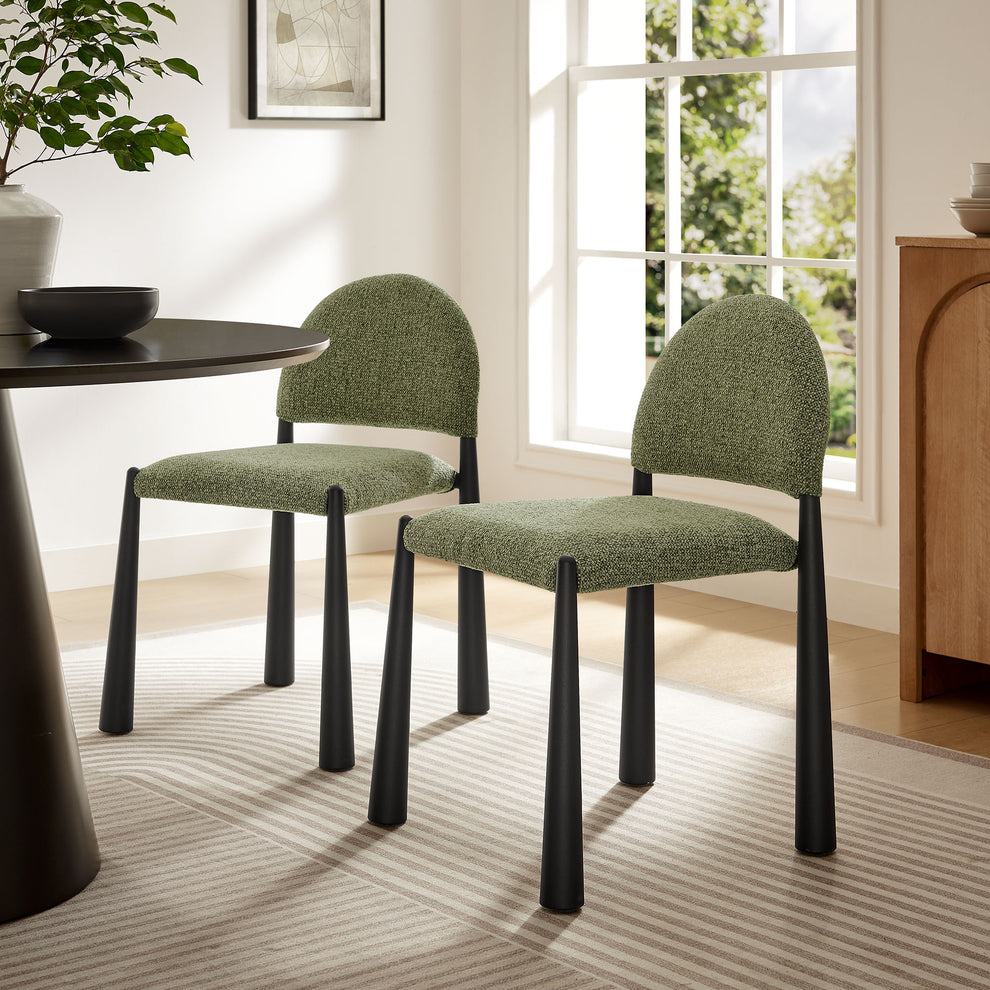 Hayley Upholstered Fabric Dining Side Chair by Modway | Side Chairs | Modishstore - 37