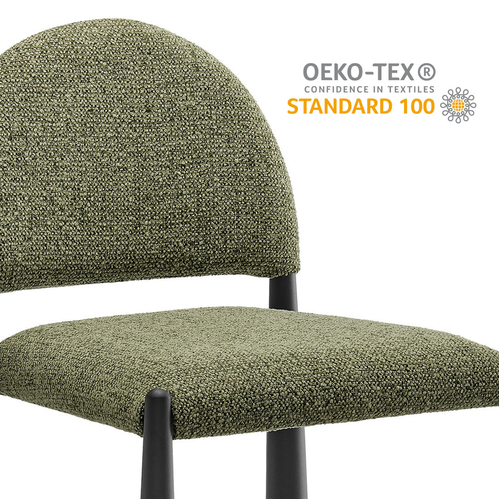 Hayley Upholstered Fabric Dining Side Chair by Modway | Side Chairs | Modishstore - 40