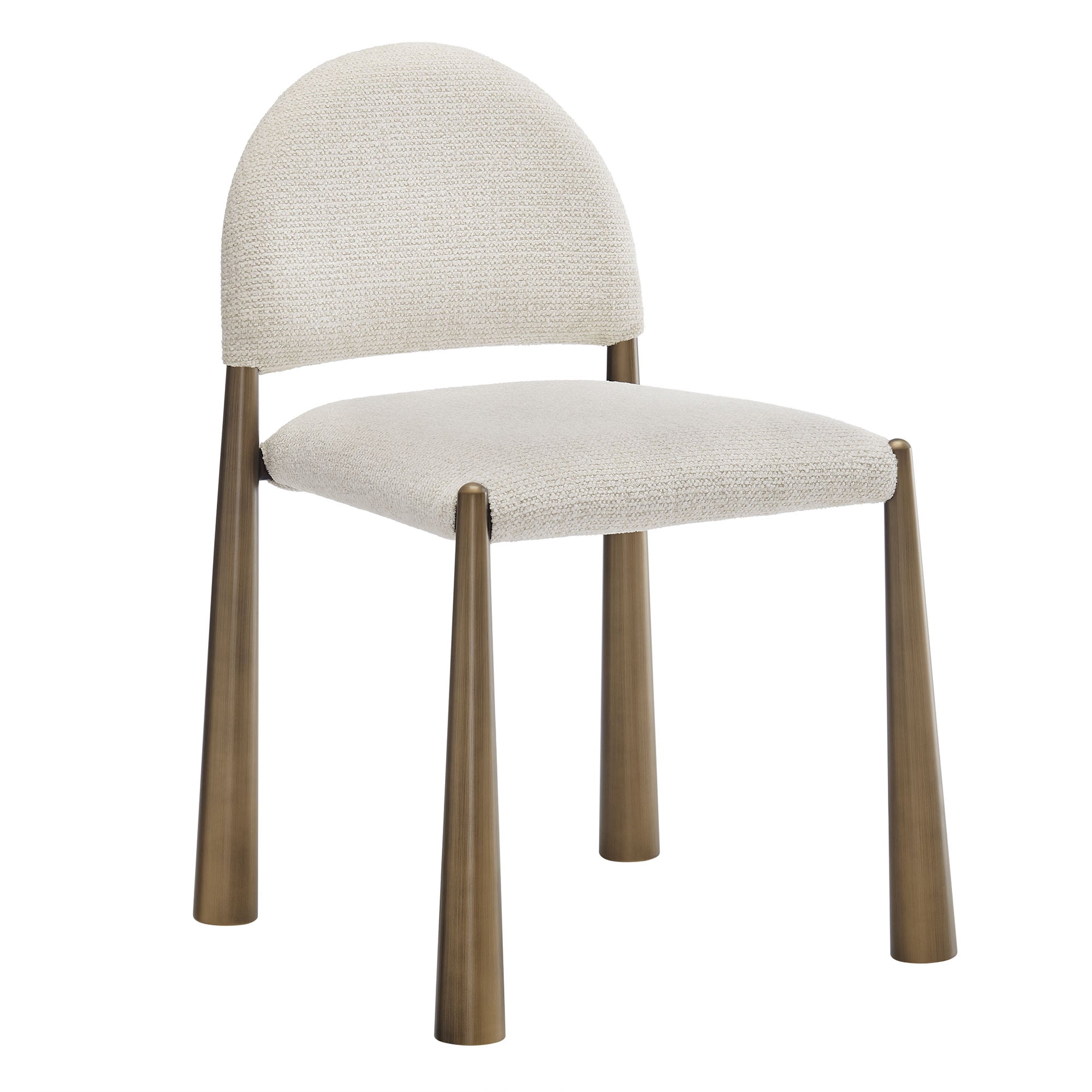 Hayley Upholstered Fabric Dining Side Chair - Thumbnail 4