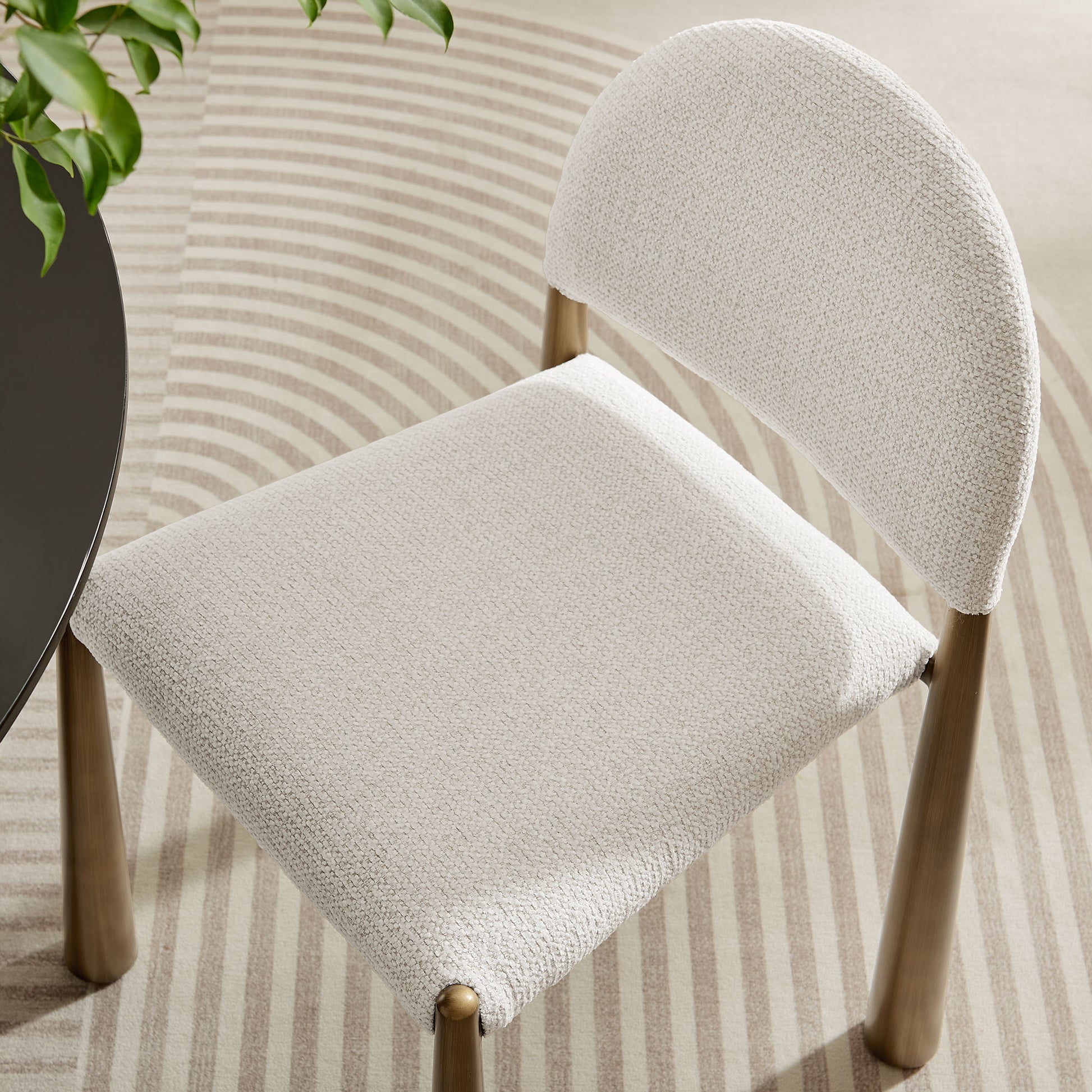 Hayley Upholstered Fabric Dining Side Chair by Modway | Side Chairs | Modishstore - 46