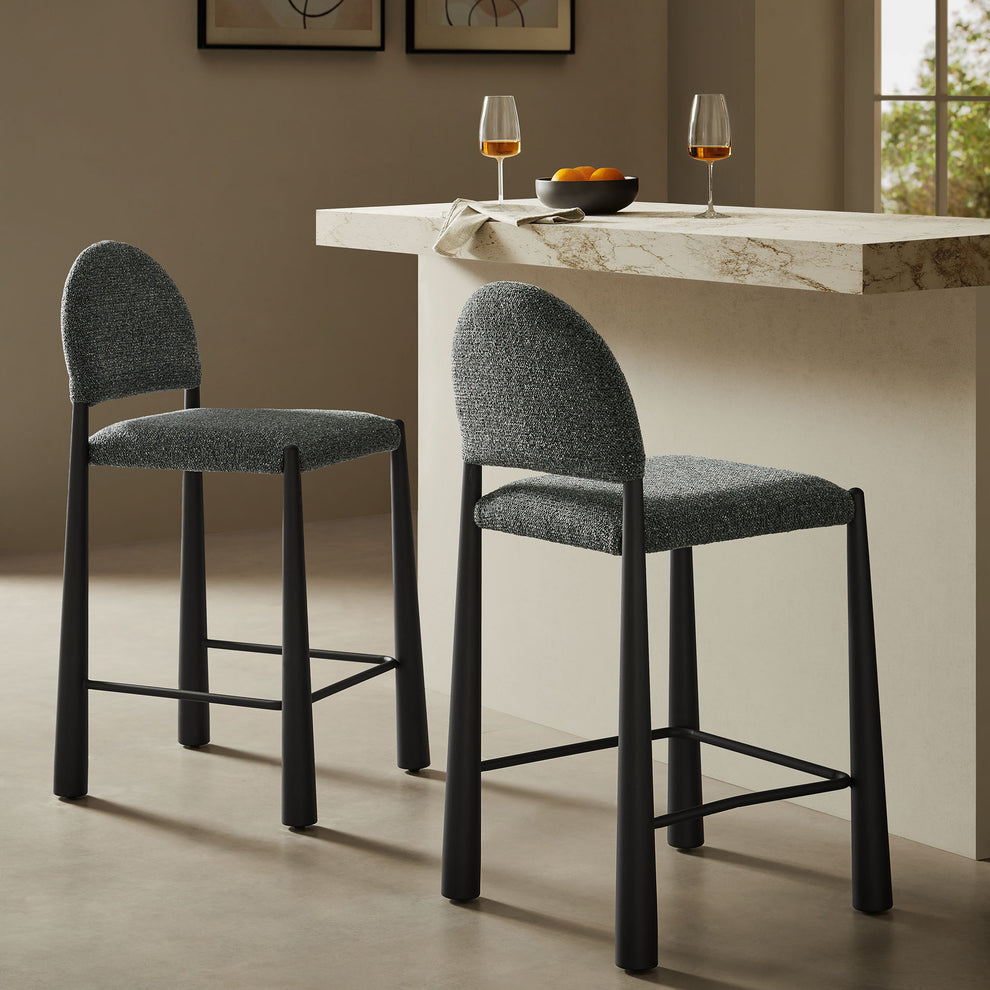 Hayley Upholstered Fabric Counter Stool by Modway | Counter Stools | Modishstore - 1