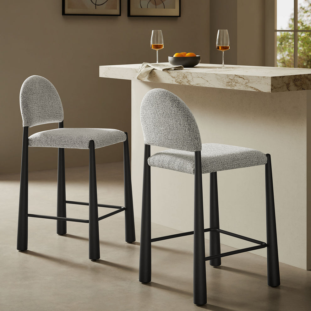 Hayley Upholstered Fabric Counter Stool by Modway | Counter Stools | Modishstore - 17