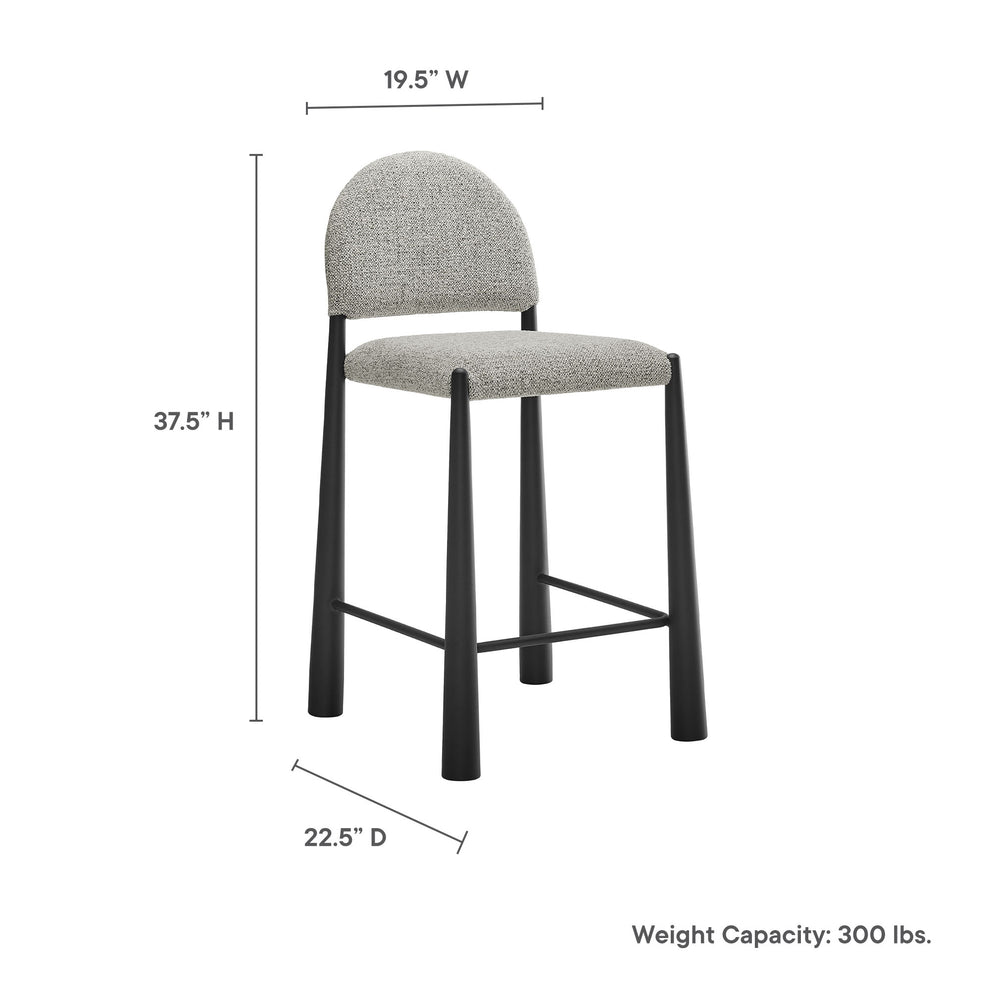 Hayley Upholstered Fabric Counter Stool by Modway | Counter Stools | Modishstore - 19