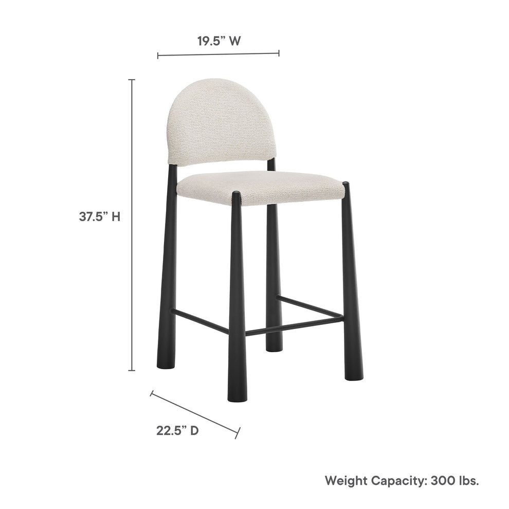 Hayley Upholstered Fabric Counter Stool by Modway | Counter Stools | Modishstore - 29