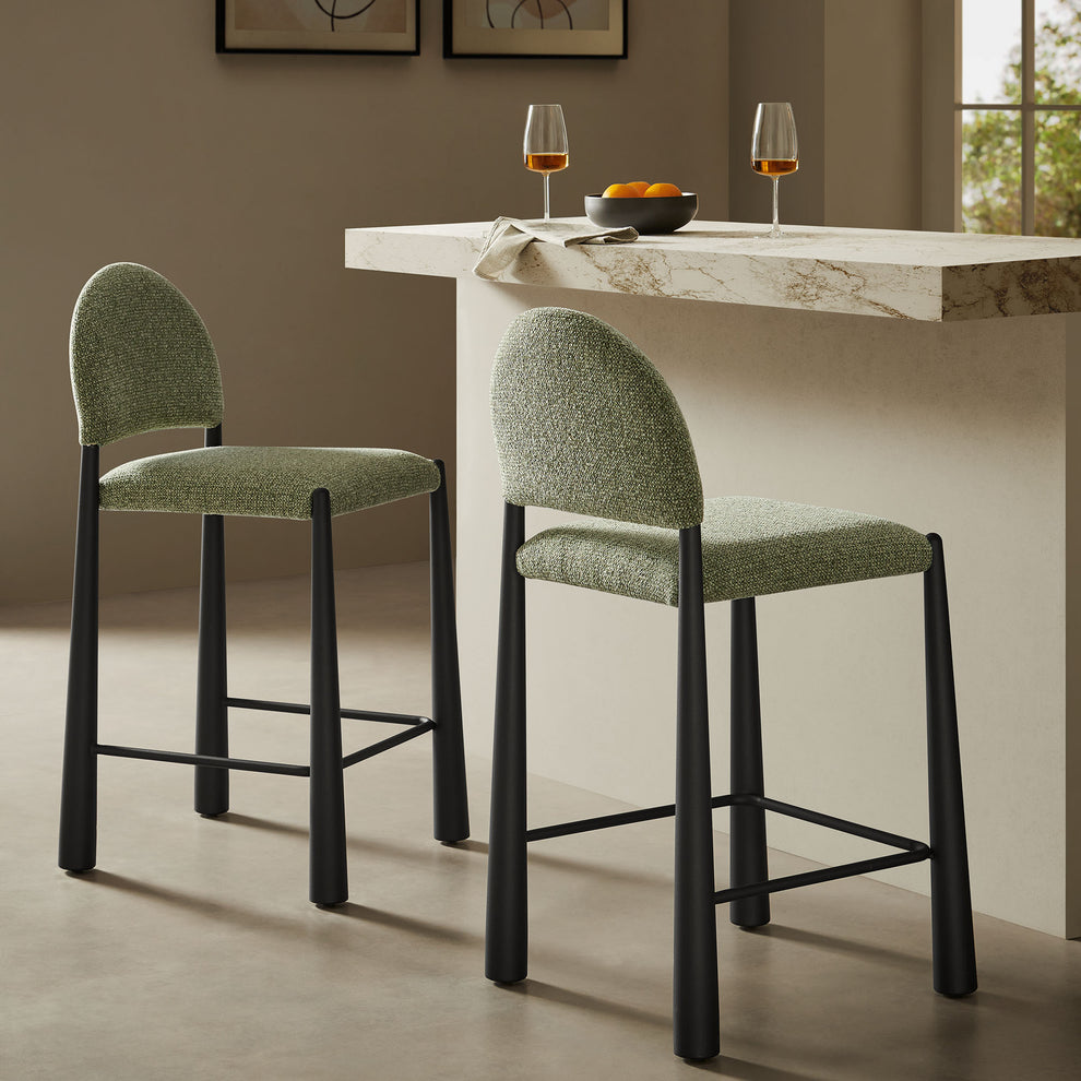 Hayley Upholstered Fabric Counter Stool by Modway | Counter Stools | Modishstore - 37
