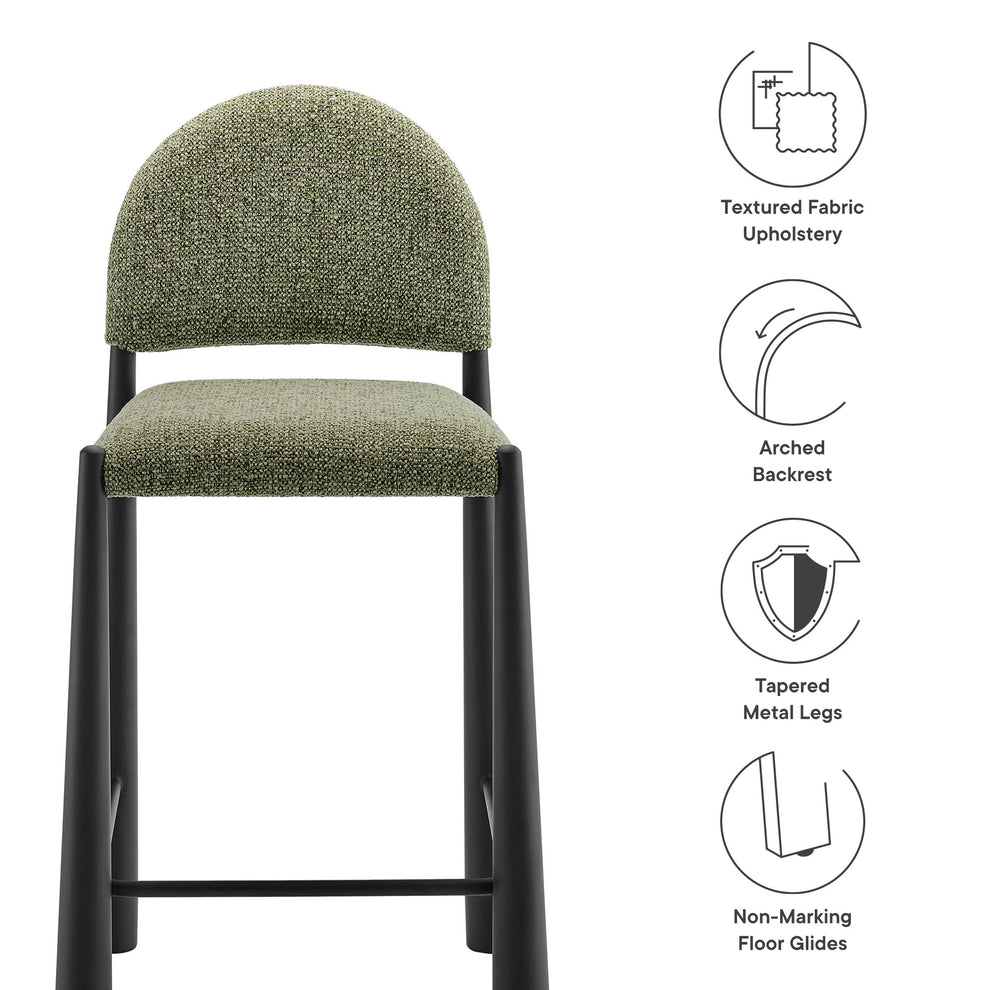 Hayley Upholstered Fabric Counter Stool by Modway | Counter Stools | Modishstore - 38