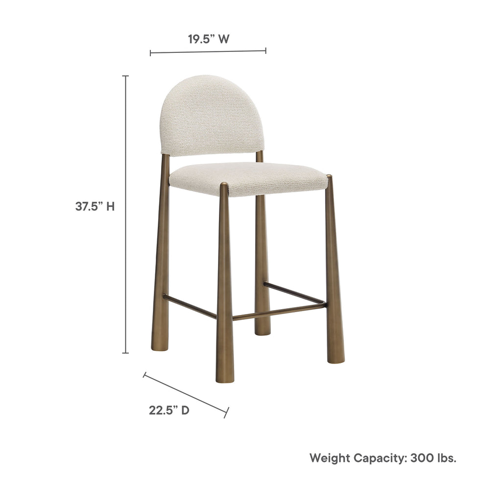 Hayley Upholstered Fabric Counter Stool by Modway | Counter Stools | Modishstore - 49