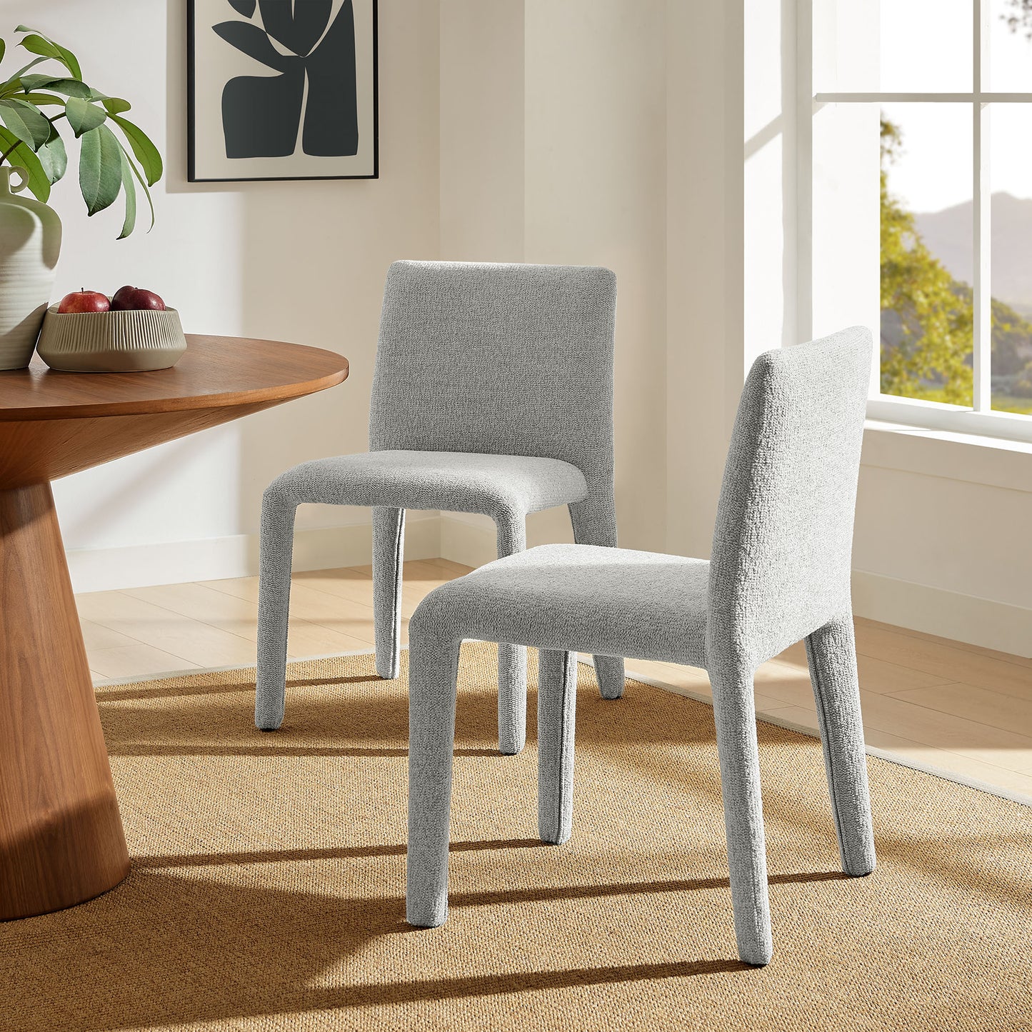 Rhodes Fabric Upholstered Dining Chair by Modway | Dining Chairs | Modishstore - 1
