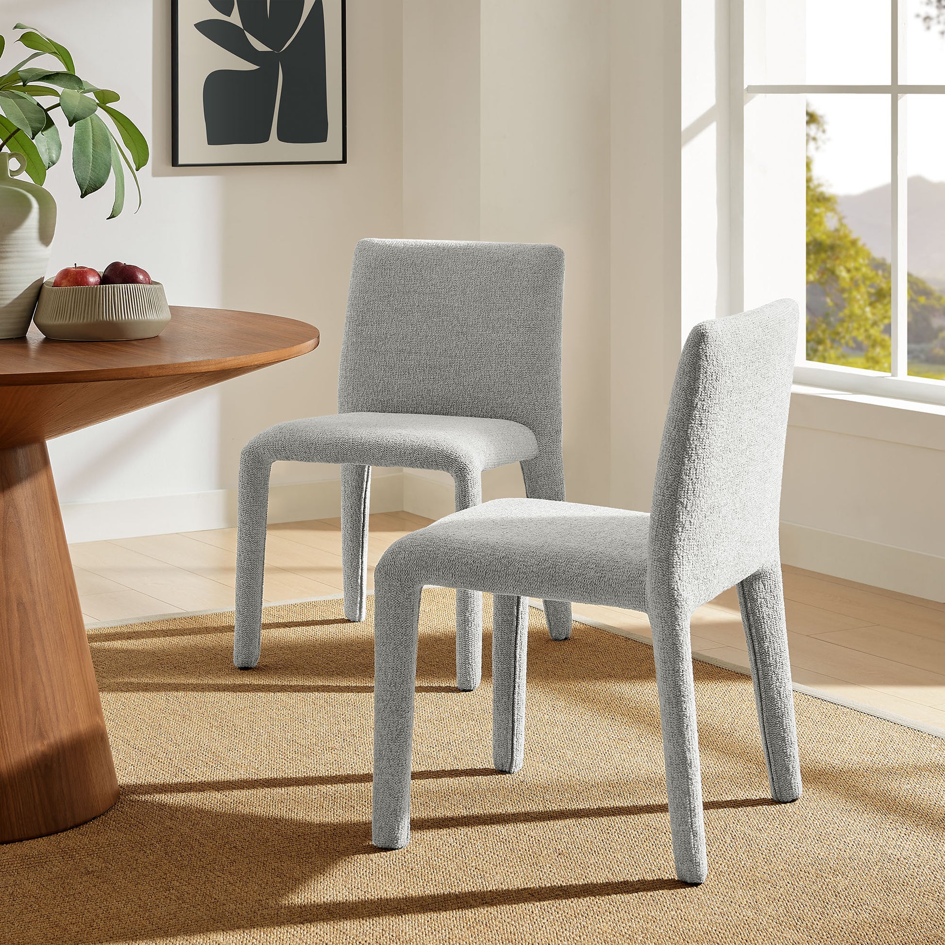 Rhodes Fabric Upholstered Dining Chair by Modway | Dining Chairs | Modishstore - 1