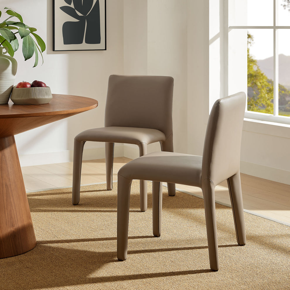 Rhodes Vegan Leather Upholstered Dining Chair by Modway | Dining Chairs | Modishstore - 16