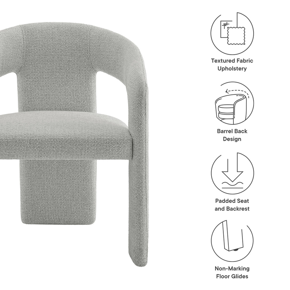 Oslo Barrel Fabric Upholstered Dining Accent Chair by Modway | Accent Chairs | Modishstore - 18