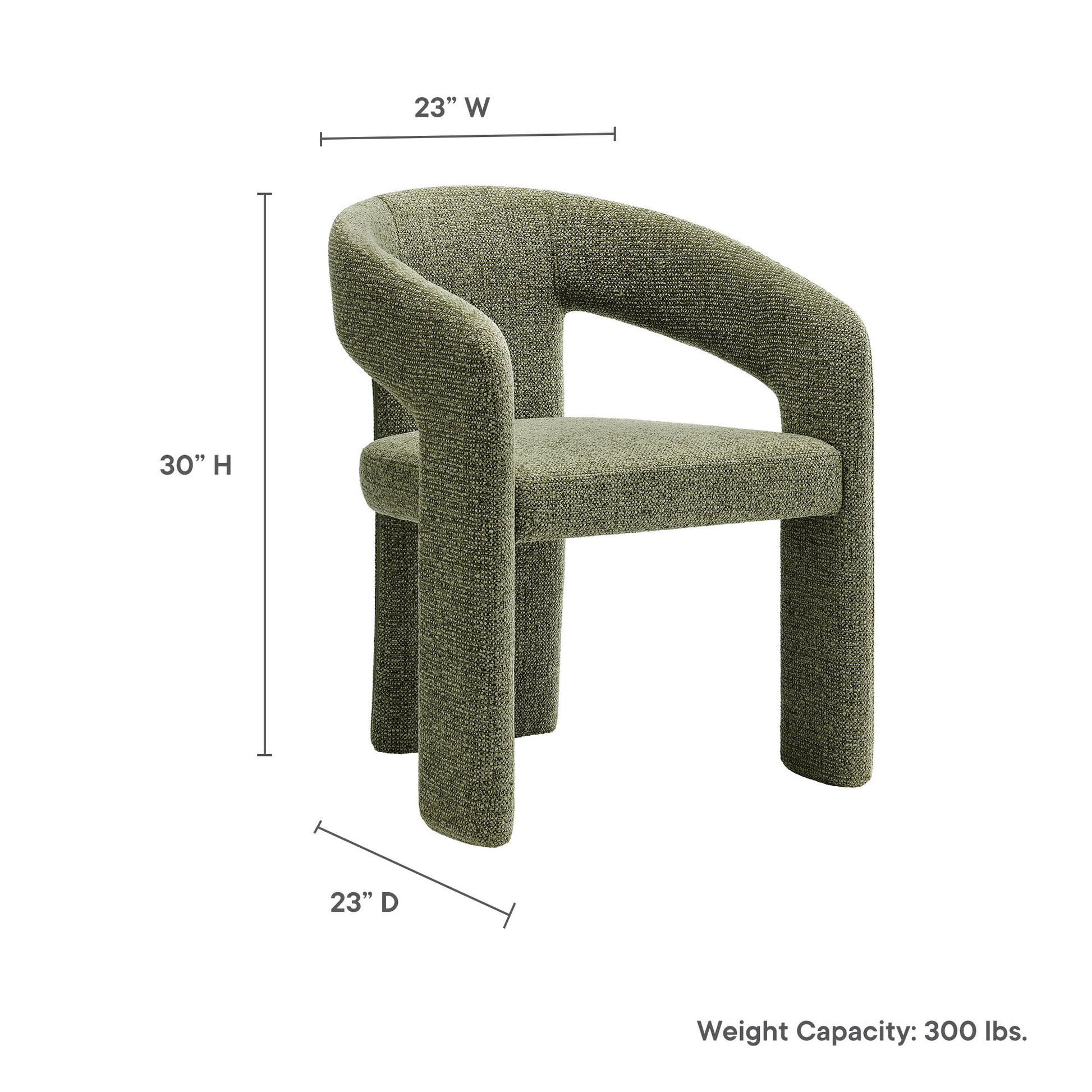 Oslo Barrel Fabric Upholstered Dining Accent Chair by Modway | Accent Chairs | Modishstore - 29