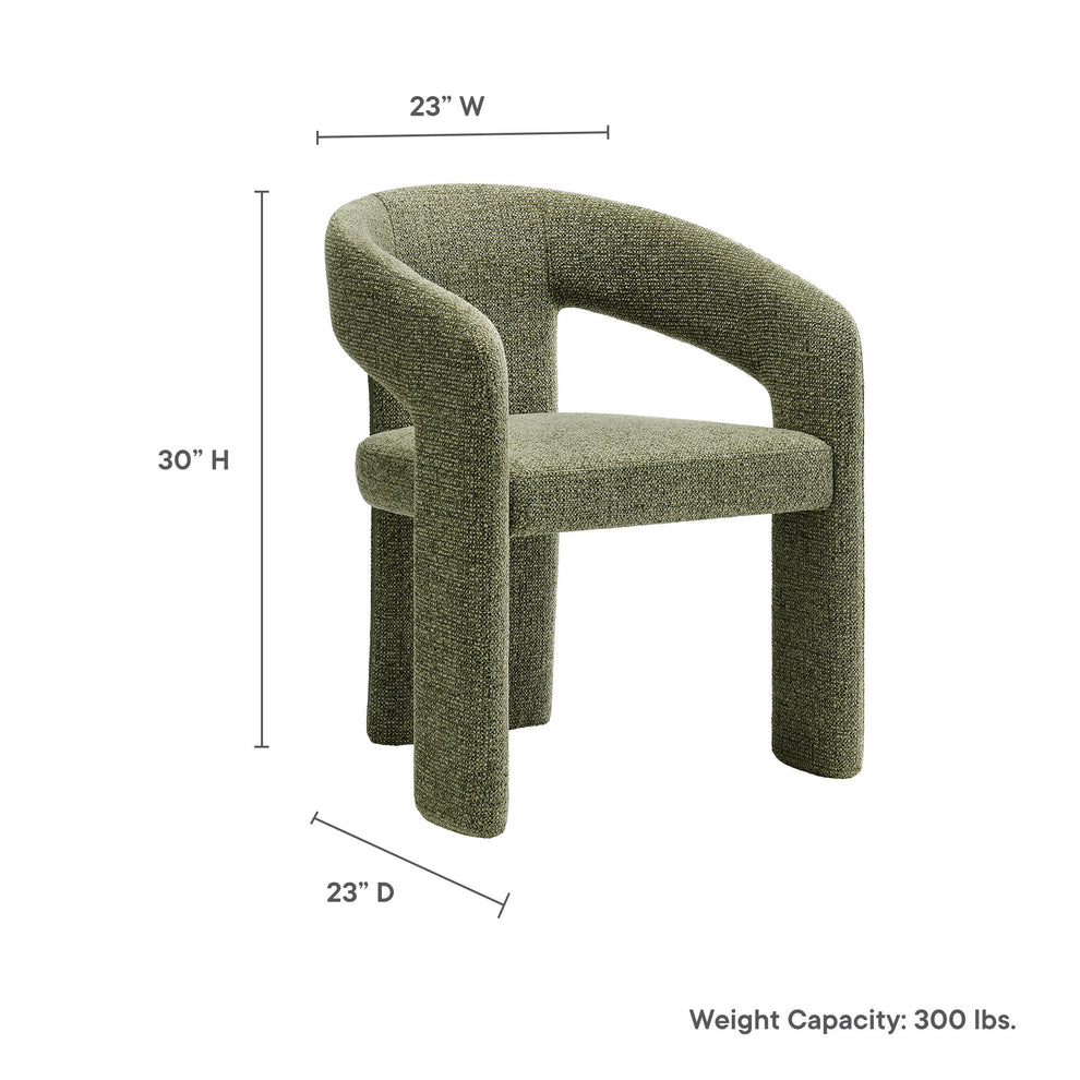 Oslo Barrel Fabric Upholstered Dining Accent Chair by Modway | Accent Chairs | Modishstore - 29