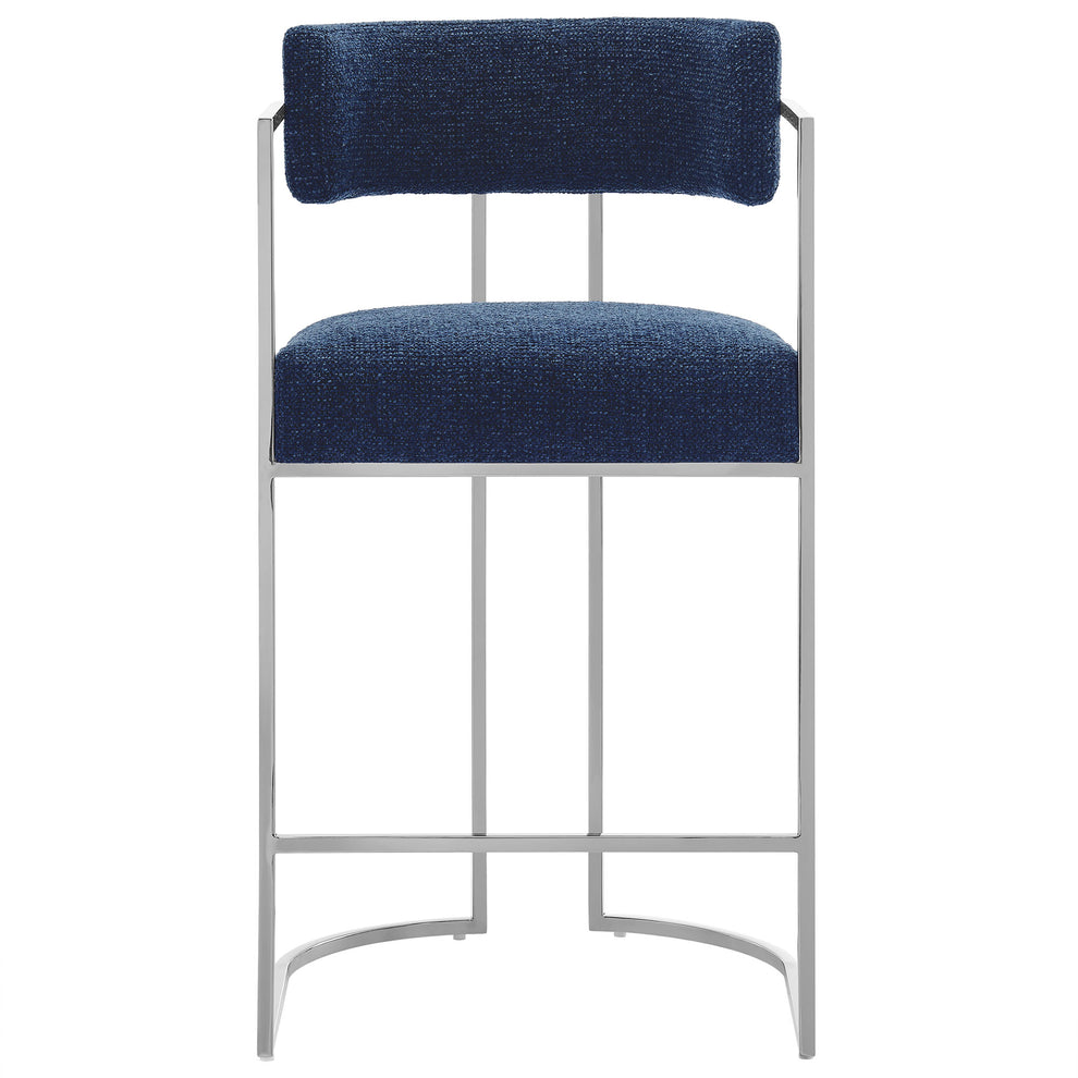Huron Curved Back Fabric and Metal Counter Stool by Modway | Counter Stools | Modishstore - 24