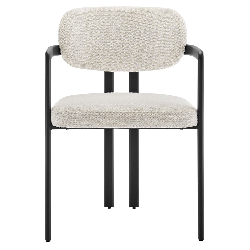 Elio Barrel Fabric and Metal Dining Chair by Modway | Dining Chairs | Modishstore - 5