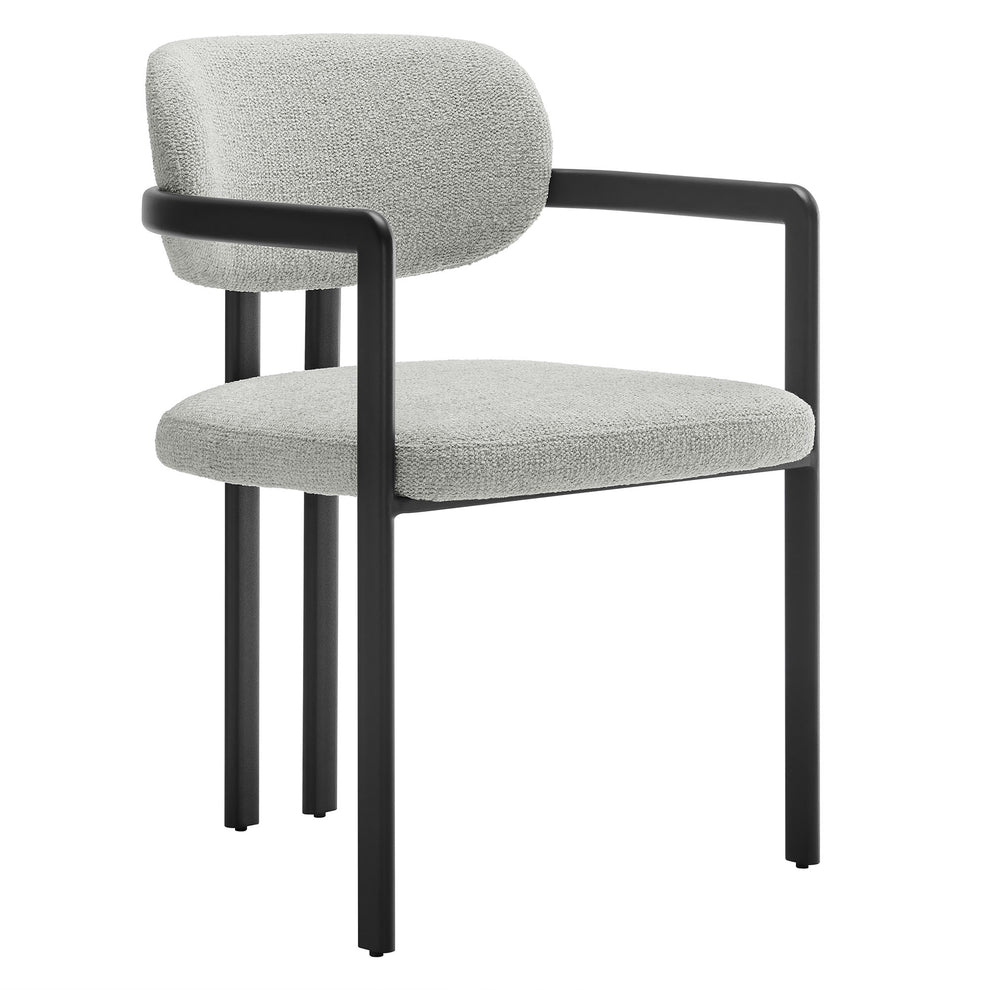 Elio Barrel Fabric and Metal Dining Chair by Modway | Dining Chairs | Modishstore - 11