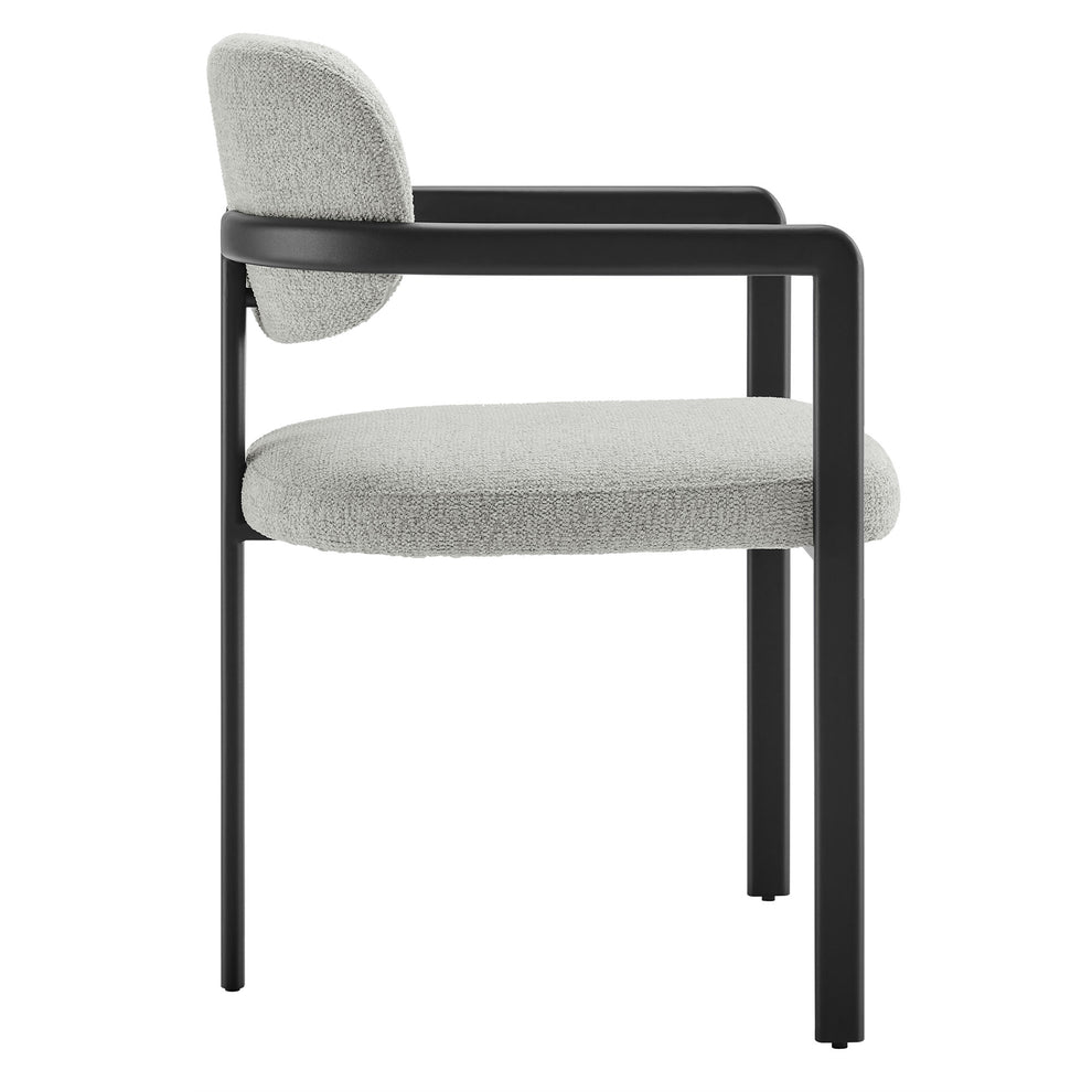 Elio Barrel Fabric and Metal Dining Chair by Modway | Dining Chairs | Modishstore - 12
