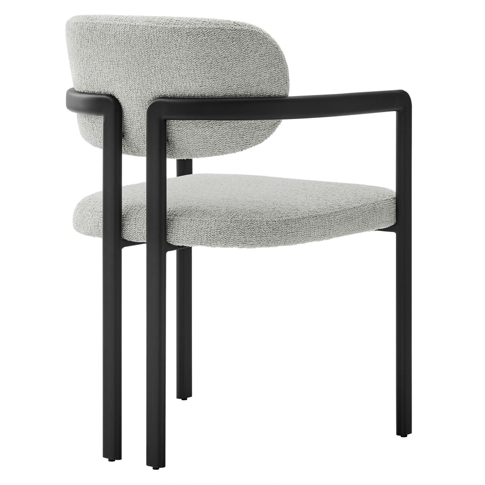 Elio Barrel Fabric and Metal Dining Chair by Modway | Dining Chairs | Modishstore - 13