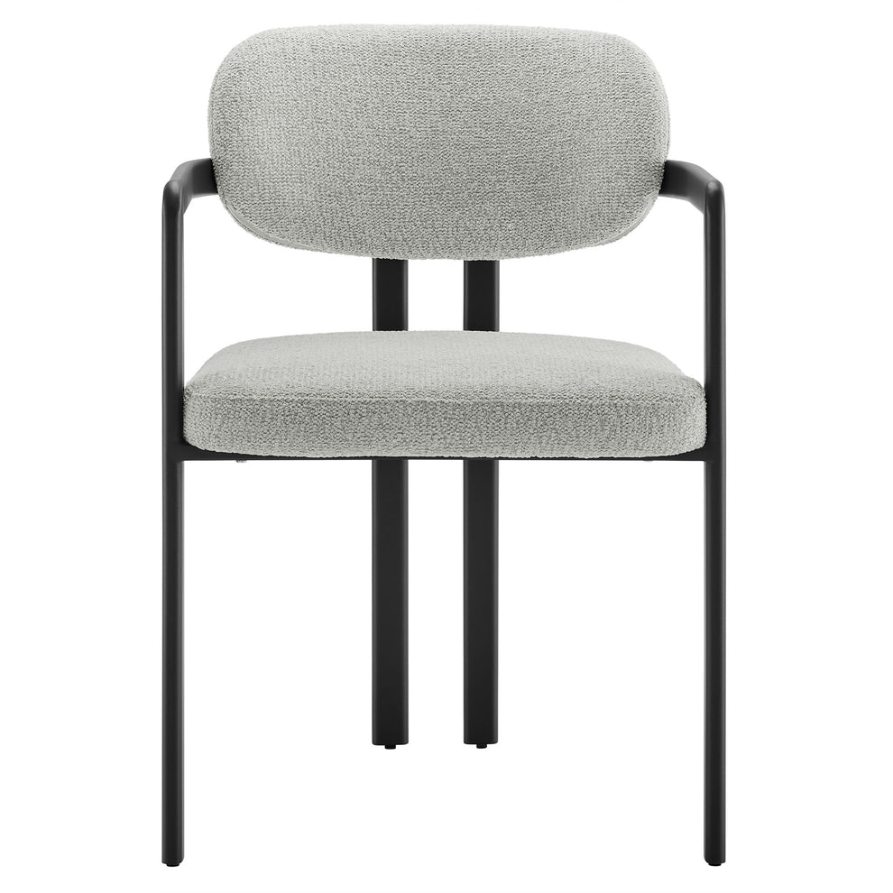 Elio Barrel Fabric and Metal Dining Chair by Modway | Dining Chairs | Modishstore - 14