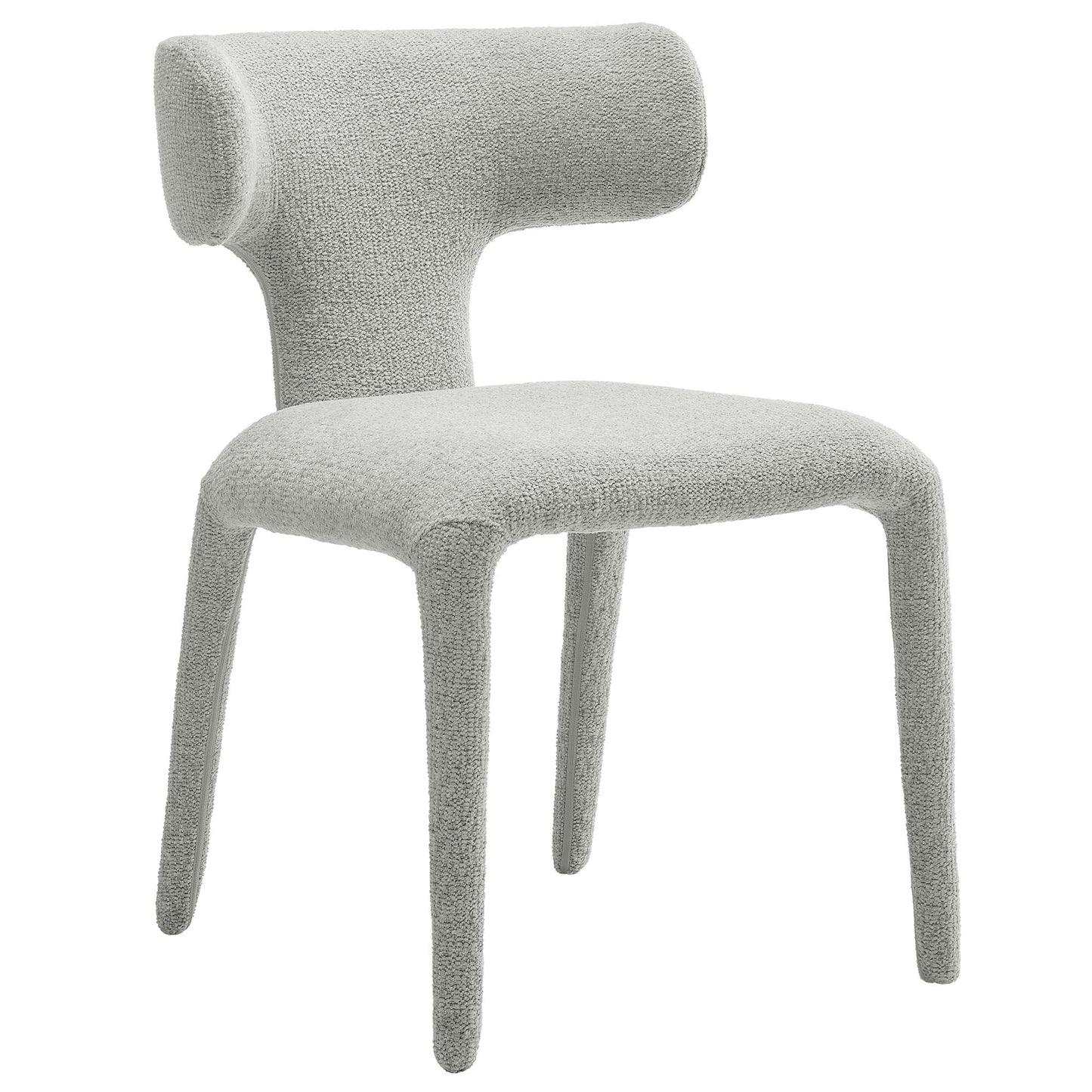 Stellan Curved Back Boucle Upholstered Dining Chair Set of 2 by Modway | Dining Chairs | Modishstore - 13