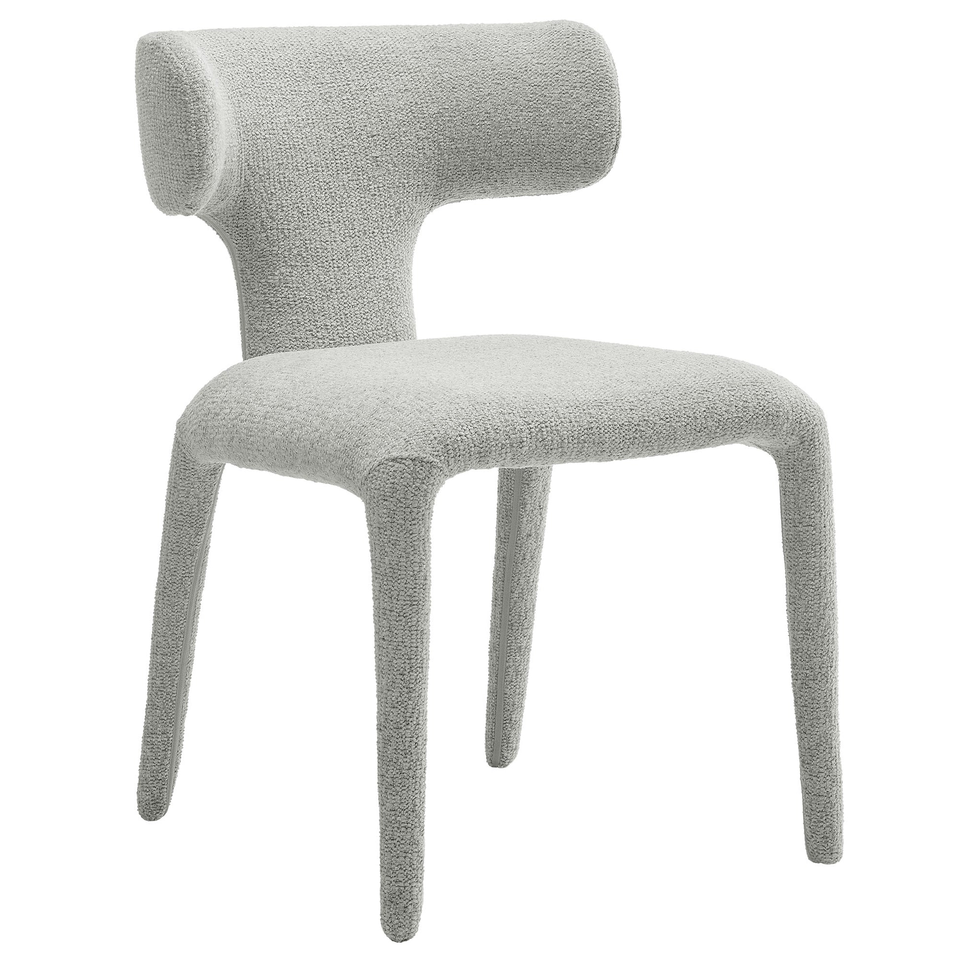 Stellan Curved Back Boucle Upholstered Dining Chair Set of 2 by Modway | Dining Chairs | Modishstore - 13
