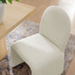 Junia Boucle Upholstered Arch Armless Dining Chair by Modway | Dining Chairs | Modishstore - 7