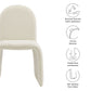 Junia Boucle Upholstered Arch Armless Dining Chair by Modway | Dining Chairs | Modishstore - 8