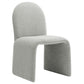 Junia Boucle Upholstered Arch Armless Dining Chair by Modway | Dining Chairs | Modishstore - 11