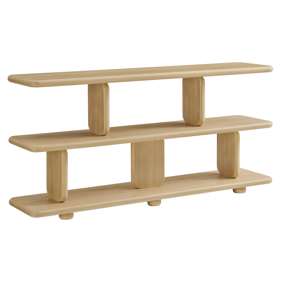Lyle Sculptural 2-Tier Bookshelf by Modway | Bookshelfs | Modishstore - 2
