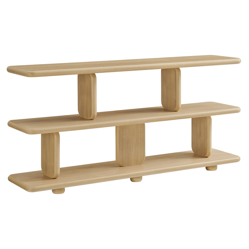 Lyle Sculptural 2-Tier Bookshelf by Modway | Bookshelfs | Modishstore - 2