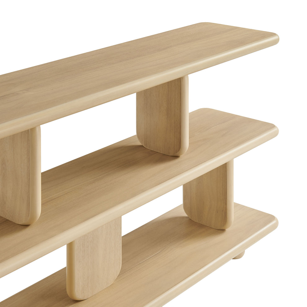 Lyle Sculptural 2-Tier Bookshelf by Modway | Bookshelfs | Modishstore - 5