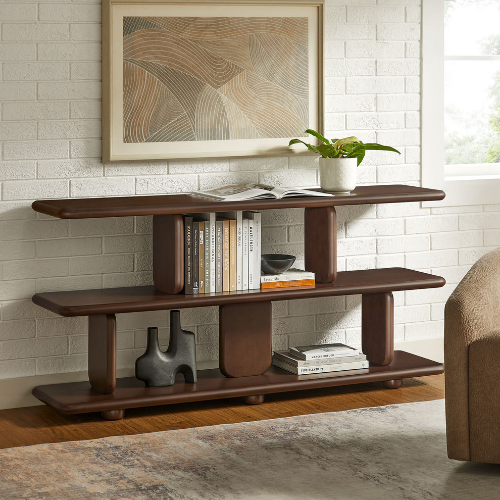 Lyle Sculptural 2-Tier Bookshelf by Modway | Bookshelfs | Modishstore - 14